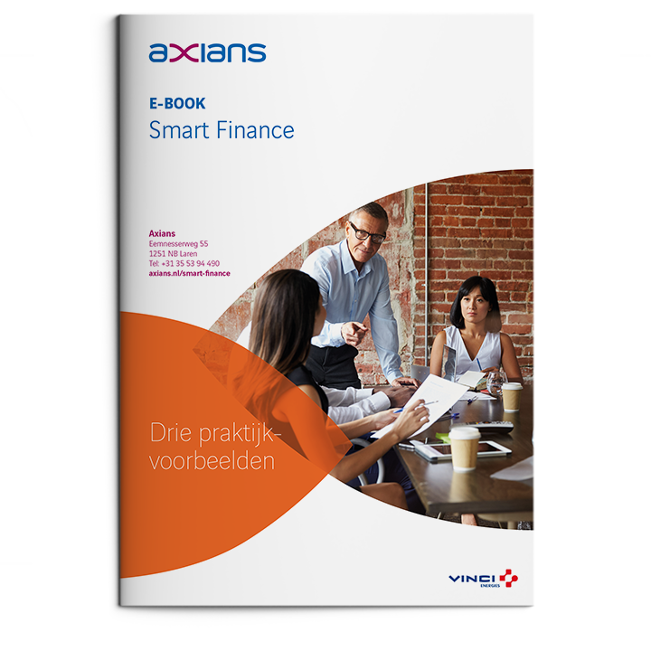 Smart finanace: drie praktijkvoorbeelden e-book mock-up